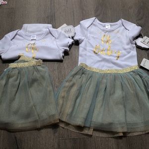 Twin girl lot outfit